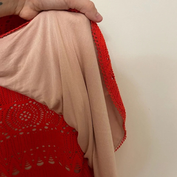 Free People|| Oceanside Rouched Side Bandeau Dress, Strapless - Picture 9 of 11